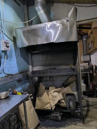 Продам мангал с вытяжной трубой и двигателем