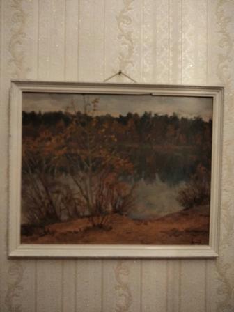 Картина, масло. Художник Гусев В.С. оригинал