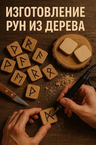 Руны из дерева на заказ