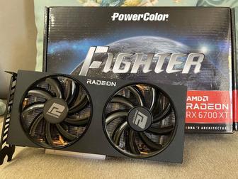 Продам видеокарту PowerColor Radeon 6700XT 12 Gb Fighter