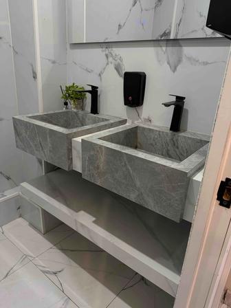 Раковина из керамогранита