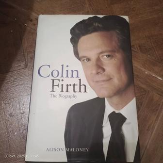 Книга биография Колин Ферт на английском