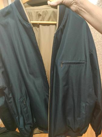 Двусторонняя мужская ветровка