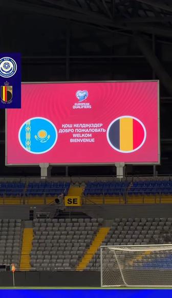 Билет на матч Казахстан - Бельгия