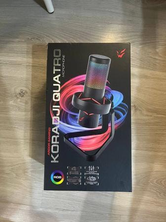 Продам микрофон Ardor gaming koradji Quattro вместе с пантографом