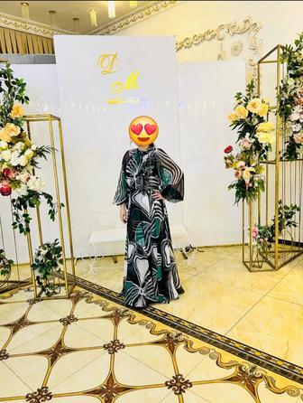 Шифоновое легкое вечернее платье