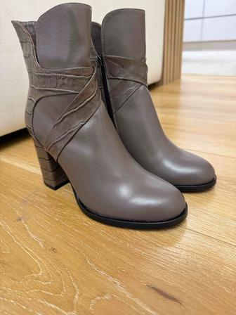 Обувь полусапожки на каблуке