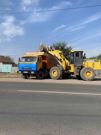 Услуги погрузчик и камаз