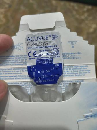 Линзы для зрения Acuvue Oasys