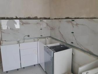 Фартук с керамогранита