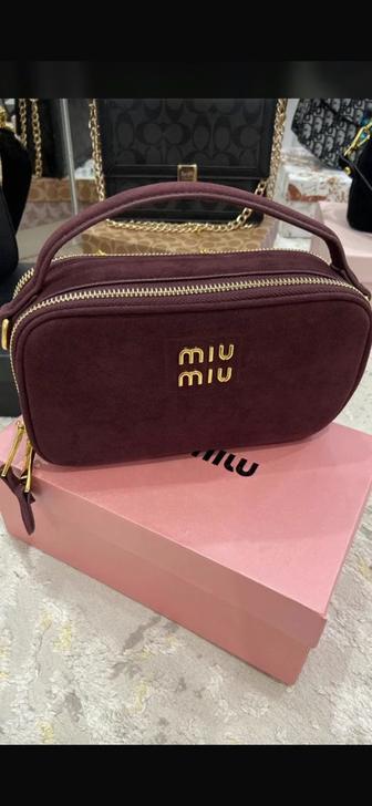 Бордовая сумочка в люкс качестве