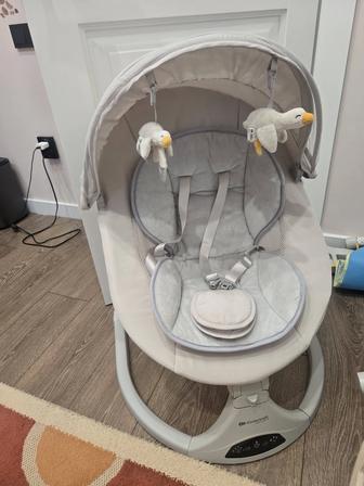 Электрокачель детская Kinderkraft TULSY Grey