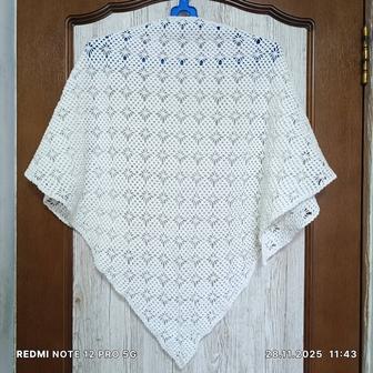 Продам вязаную шаль