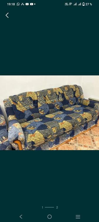продам диван с креслой