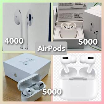 Беспроводные наушники Apple AirPods. Наушники. Беспроводные наушники.