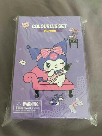 Раскраска куроми с фломастерами новая