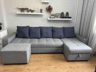 Продам угловой раскладной диван б/у 3 метра