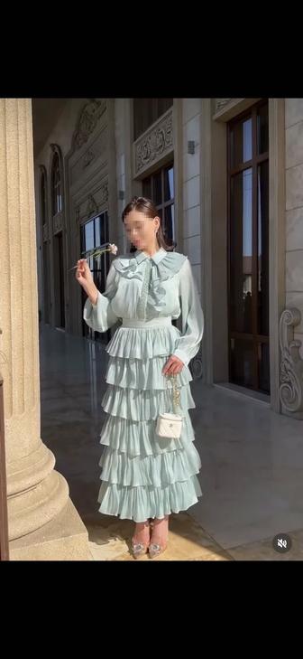 Красивое весеннее платье