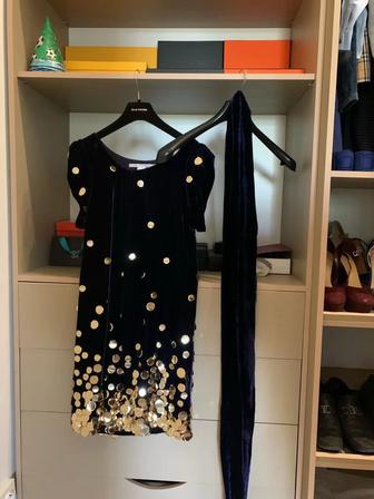 Вечернее брендовое платье