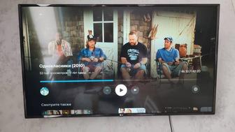 Телевизор LG, 43 дюйма. Smart tv