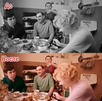 Оживление фотографий. Фильм-подарок для родных