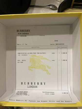 Продаётся ремень BURBERRY