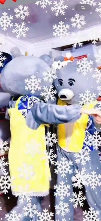 Аренда день рождения празднику мишка и зайчик кукла