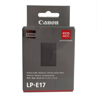 Аккумуляторы canon lp e-17