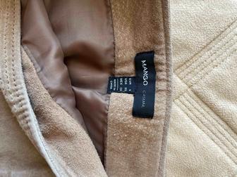 Замшевая юбка Mango