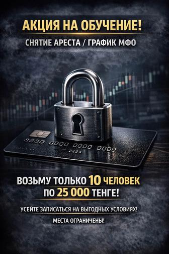 Открыт набор на обучение по снятию арестов со счетов
