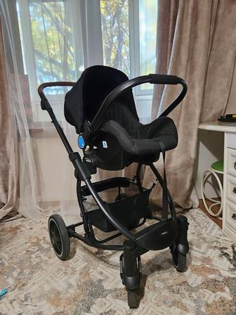 Коляска универсальная 3 в 1 TOMIX Madison, черный
