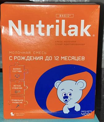 Смесь молочный. Nutrilak