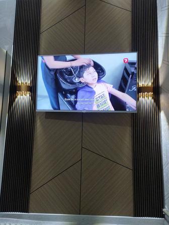 Тв зона. Бамбук панель