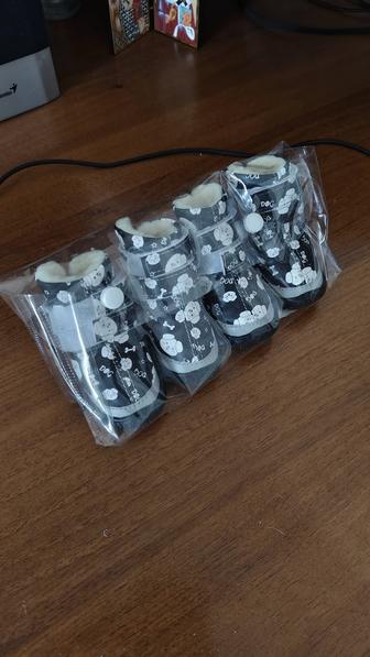 Обувь для собак, зимняя непромокаемая, утепленная