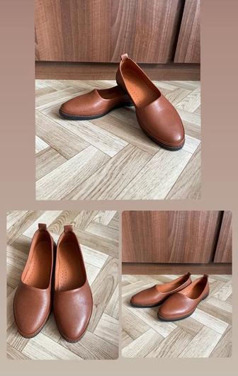Туфли кожаные