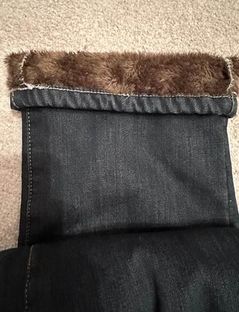 Джинсы теплые р 48/50