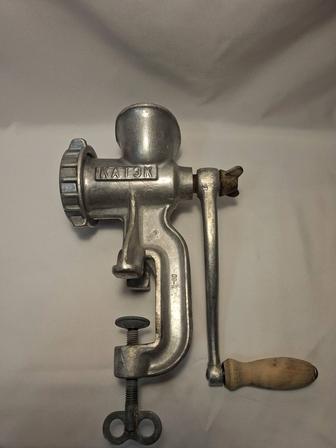 Мясорубка СССР алюминий пищевой