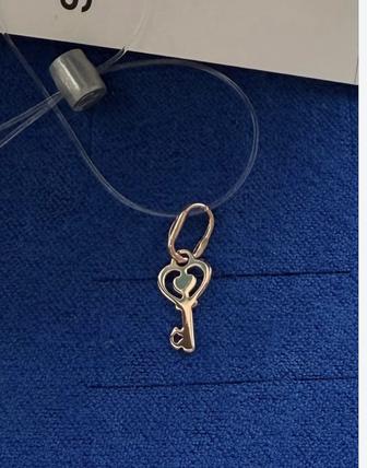 Золотой кулон подвеска без вставок золото 585 проба Sokolov