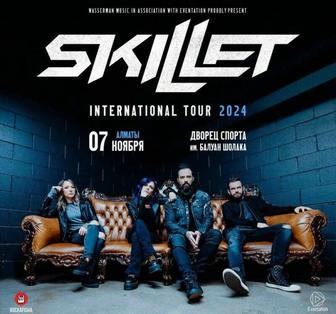 Концерт группы Skillet в Алматы