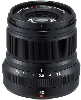 Объектив Fujinon / Fujifilm XF 50mm f/2 R WR Black