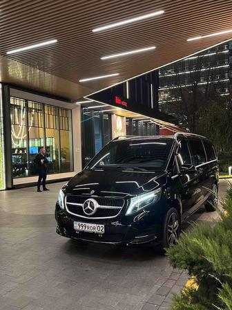 Аренда авто с водителем Mercedes V class Vito Viano