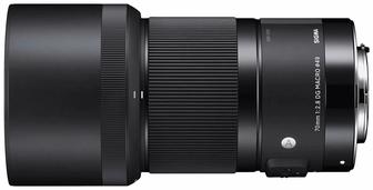 Объекив Sigma 70mm 2.8 macro