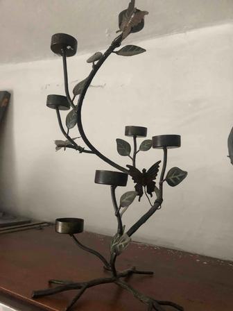 Подсвечник ковка