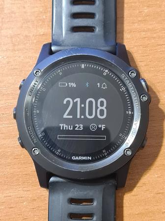 Умные часы Garmin Fenix 3 HR с нагрудным датчиком пульса