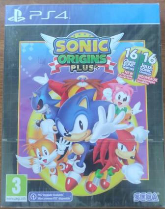 Sonic Origins Plus Day One Edition PS4 русские сабы запечатанная