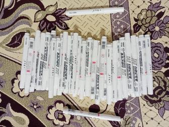 Маркер по металлу. Белый. 80 шт