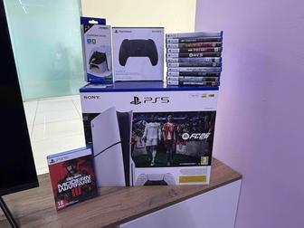 Новые Sony PlayStation 5 Slim 1TB 1000GB 8K 2025 год гарантии ЕАС официал!