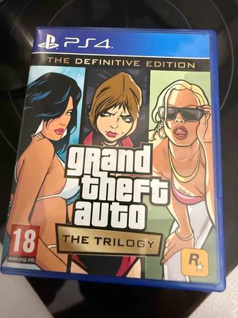 Продается игра GTA на PS4 Play station 4