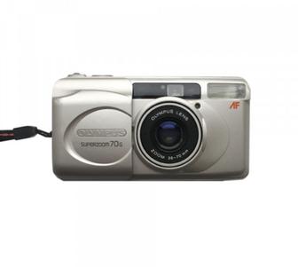 Легендарная пленочная камера Olympus SuperZOOM 70g.