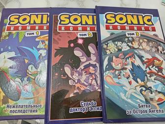 Продам 3 тома комиксов SONIC